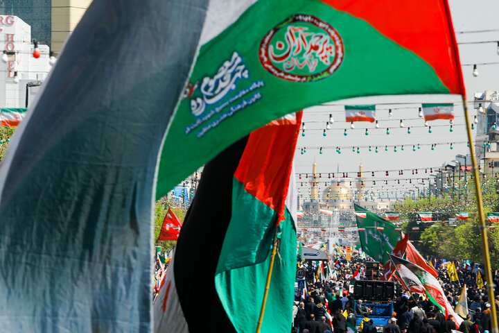 گزارش تصویری | راهپیمائی روز جهانی قدس در مشهد(1)