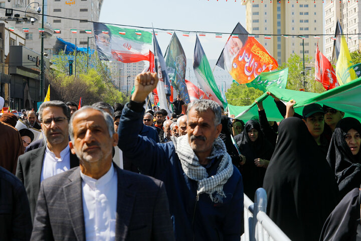گزارش تصویری | راهپیمائی روز جهانی قدس در مشهد(1)