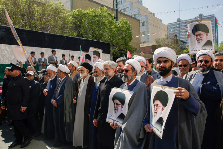 گزارش تصویری | راهپیمائی روز جهانی قدس در مشهد-١