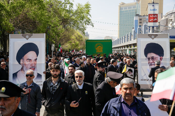 گزارش تصویری | راهپیمائی روز جهانی قدس در مشهد-١