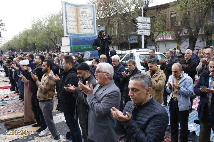 نماز عید فطر در تبریز