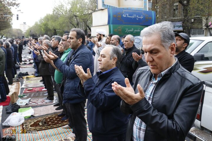 نماز عید فطر در تبریز