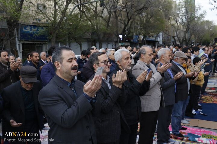 نماز عید فطر در تبریز