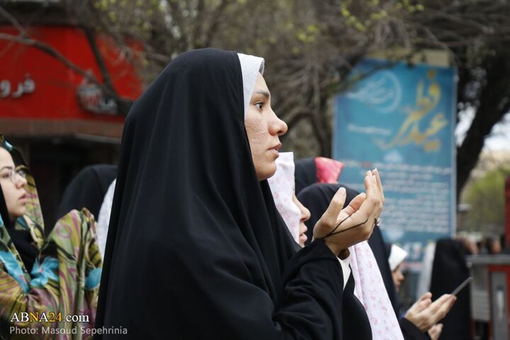 نماز عید فطر در تبریز