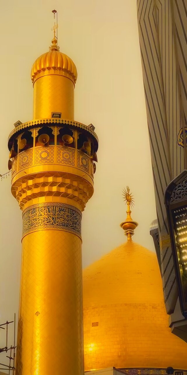 ویدیو | تصاویری ناب از نماز عید فطر در حرم مطهر امیرالمؤمنین(ع)