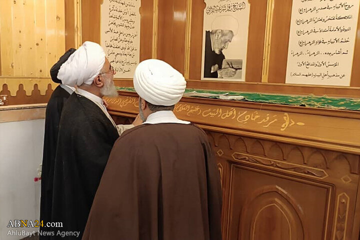 Photos: Secretary General of AhlulBayt World Assembly visits Imam Hassan Mujtaba Library in Najaf