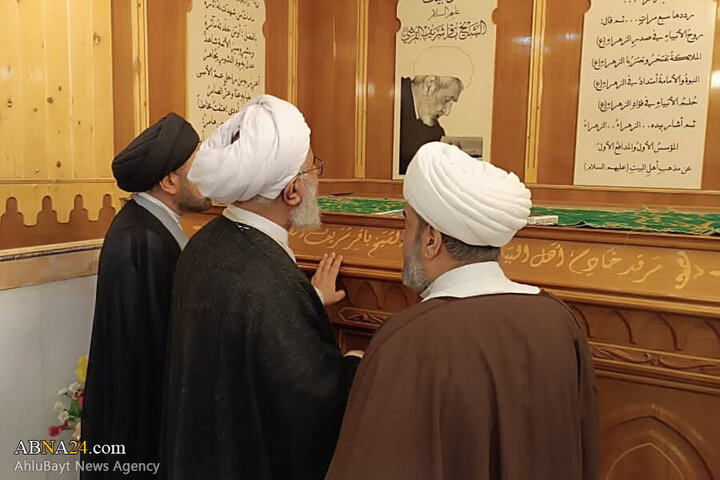 Photos: Secretary General of AhlulBayt World Assembly visits Imam Hassan Mujtaba Library in Najaf