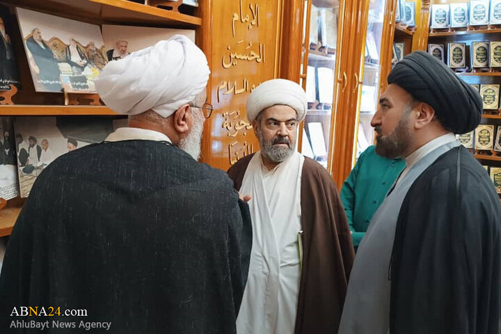 Photos: Secretary General of AhlulBayt World Assembly visits Imam Hassan Mujtaba Library in Najaf