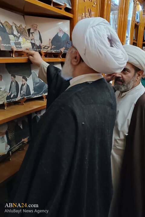Photos: Secretary General of AhlulBayt World Assembly visits Imam Hassan Mujtaba Library in Najaf