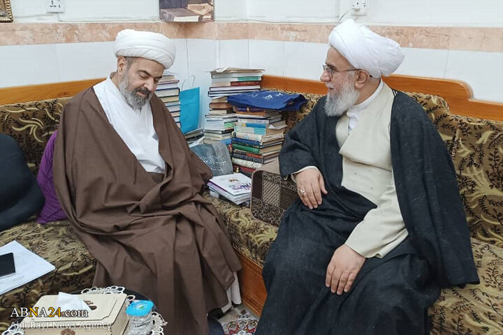 Photos: Secretary General of AhlulBayt World Assembly visits Imam Hassan Mujtaba Library in Najaf