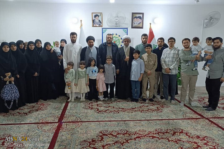 Photos: Ayatollah Ramazani meets with Palestinian families