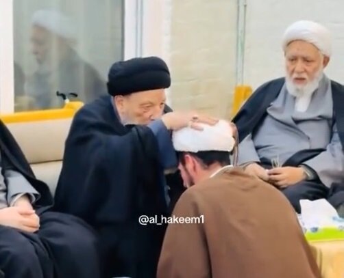 ویدیو | عمامه‌گذاری طلاب حوزه نجف در روز عید بزرگ مسلمانان
