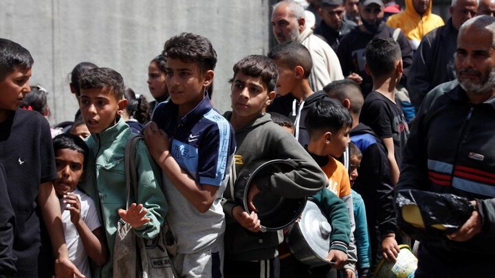 Photos: Food crisis in Nuseirat refugee camp in central Gaza