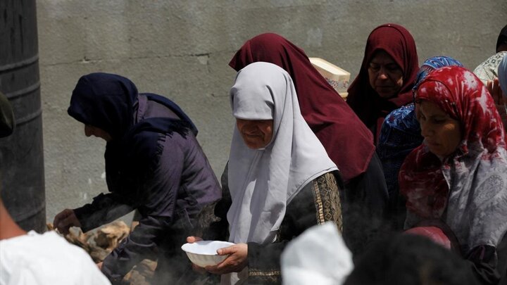 Photos: Food crisis in Nuseirat refugee camp in central Gaza