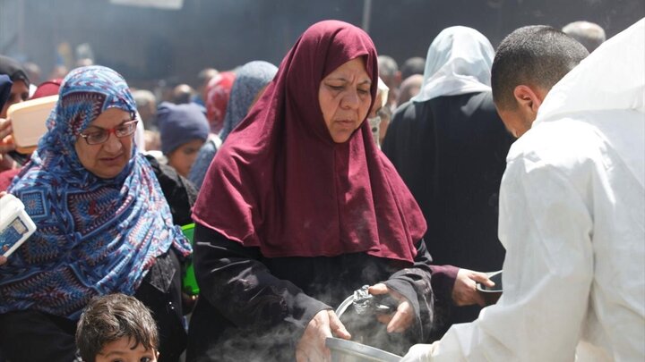 Photos: Food crisis in Nuseirat refugee camp in central Gaza
