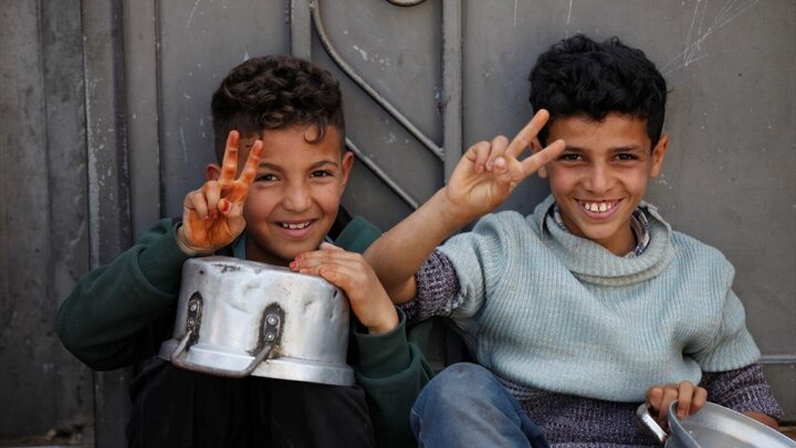 Photos: Food crisis in Nuseirat refugee camp in central Gaza