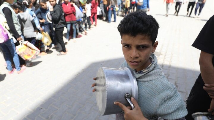 Photos: Food crisis in Nuseirat refugee camp in central Gaza