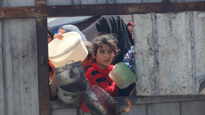 Photos: Food crisis in Nuseirat refugee camp in central Gaza