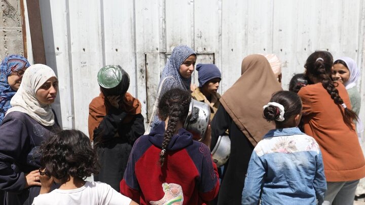 Photos: Food crisis in Nuseirat refugee camp in central Gaza