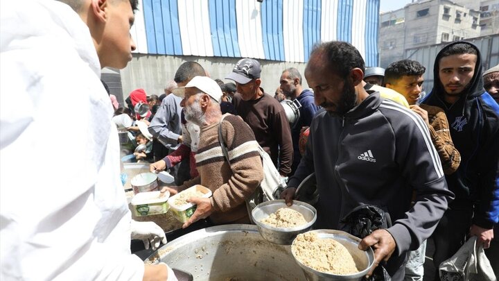 Photos: Food crisis in Nuseirat refugee camp in central Gaza
