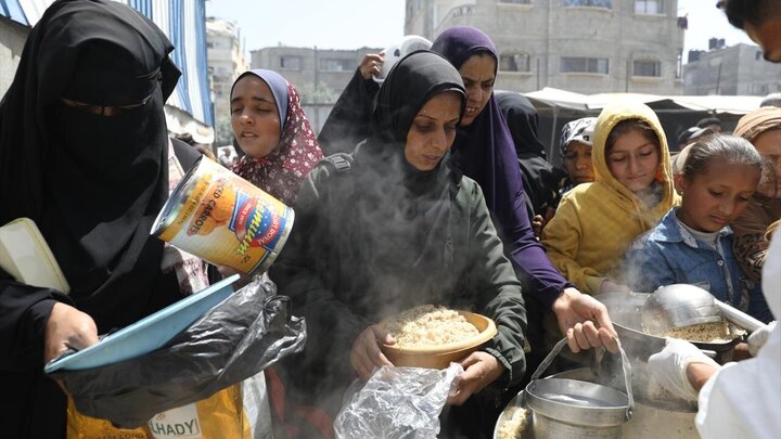 Photos: Food crisis in Nuseirat refugee camp in central Gaza