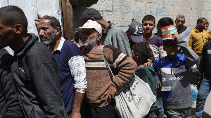 Photos: Food crisis in Nuseirat refugee camp in central Gaza