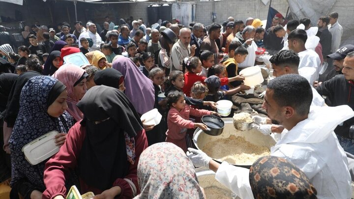 Photos: Food crisis in Nuseirat refugee camp in central Gaza