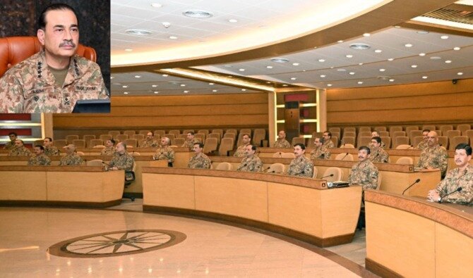 Pakistan army commanders express ‘complete solidarity’ with Palestine, condemn Israeli ‘war crimes’