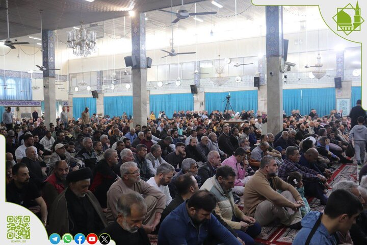 نماز جمعه مصلی زینبیه