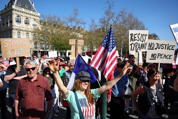 Photos: Massive protests against Trump in US, Europe