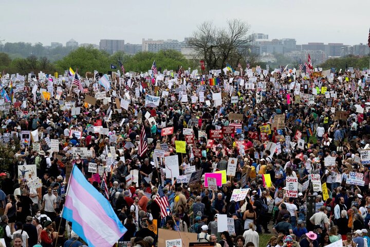 Photos: Massive protests against Trump in US, Europe