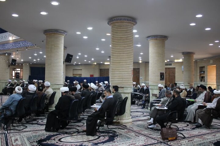 Photos: Mourning ceremony for anniversary of destruction of Jannatul Baqi cemetery held in presence of Ayatollah Fazel Lankarani