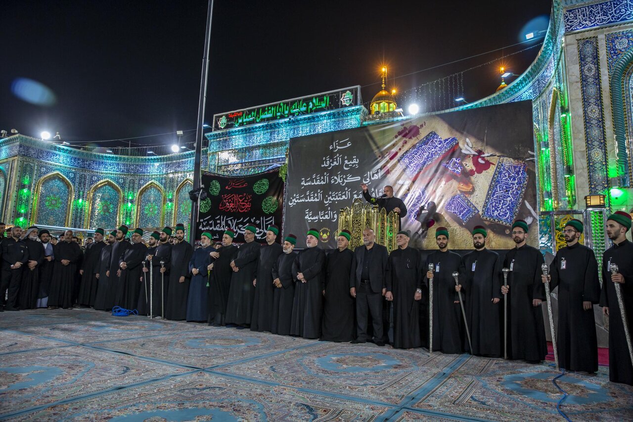 Karbala people commemorate demolition of graves of Imams of Baqi (+Photos)