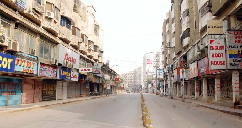 Businesses shut down in Karachi in solidarity with oppressed Palestinians