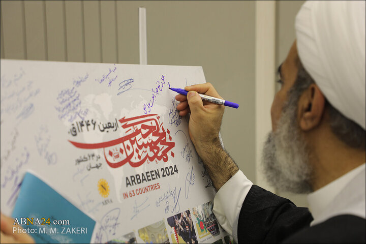Photos: Ayatollah Sheikh Hussain Maatooq visits ABNA news agency