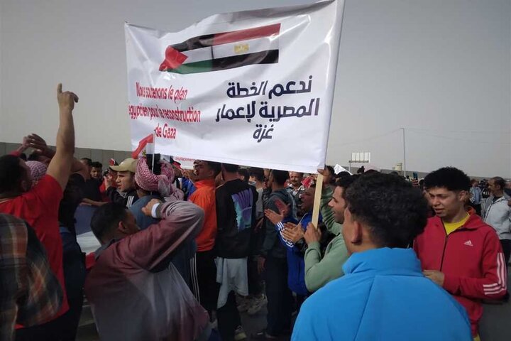 Photos: Massive demonstrations in Egypt in support of oppressed people of Gaza