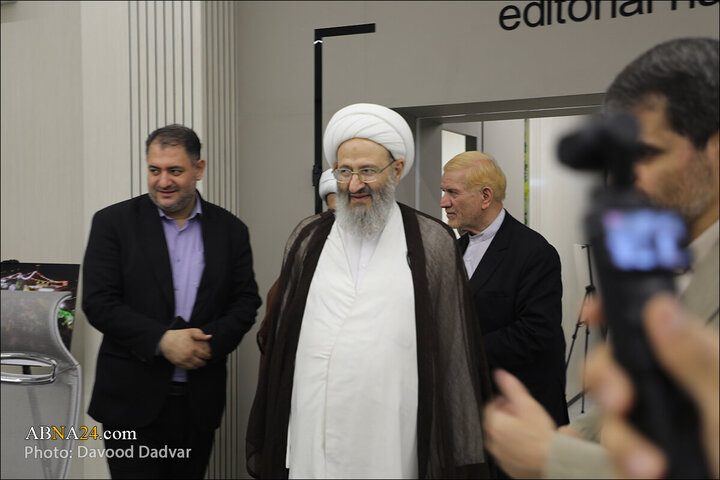 Photos: Ayatollah Faqihi visits editorial office of AhlulBayt International News Agency – ABNA