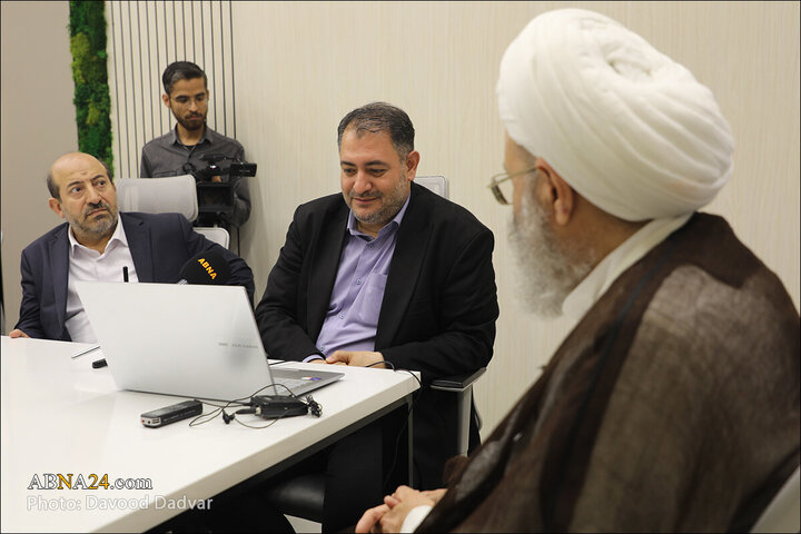Photos: Ayatollah Faqihi visits editorial office of AhlulBayt International News Agency – ABNA