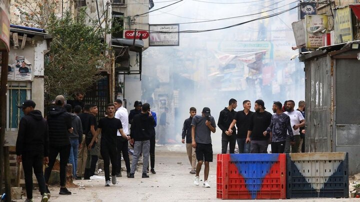 Photos: Zionist army attack on Balata refugee camp in West Bank