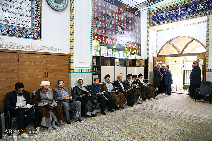 مراسم ختم والد دبیرکل مجمع تقریب