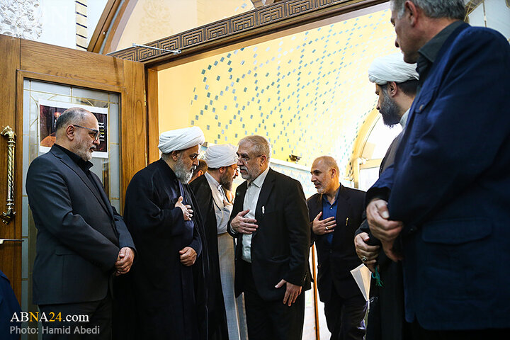 مراسم ختم والد دبیرکل مجمع تقریب