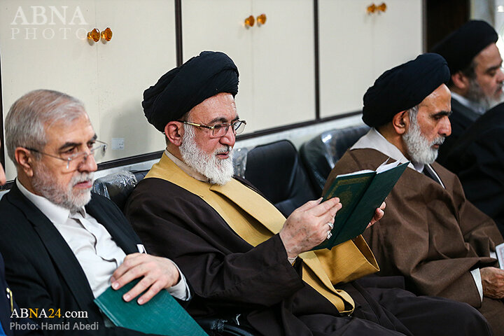مراسم ختم والد دبیرکل مجمع تقریب