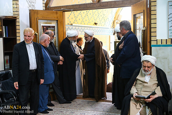 مراسم ختم والد دبیرکل مجمع تقریب