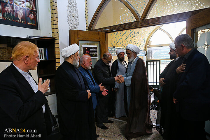 مراسم ختم والد دبیرکل مجمع تقریب