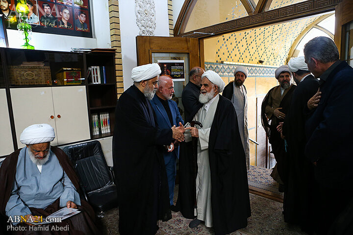 مراسم ختم والد دبیرکل مجمع تقریب