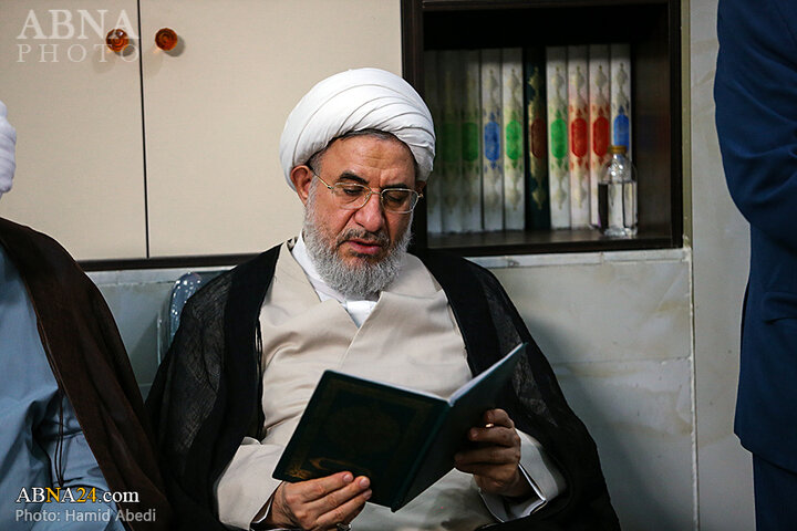 مراسم ختم والد دبیرکل مجمع تقریب