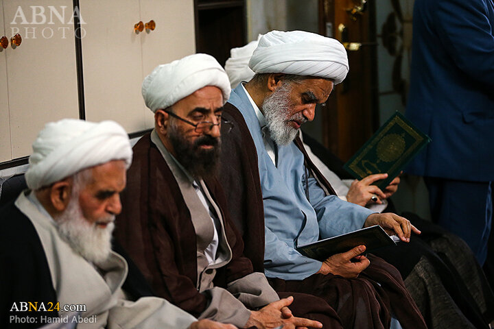 مراسم ختم والد دبیرکل مجمع تقریب