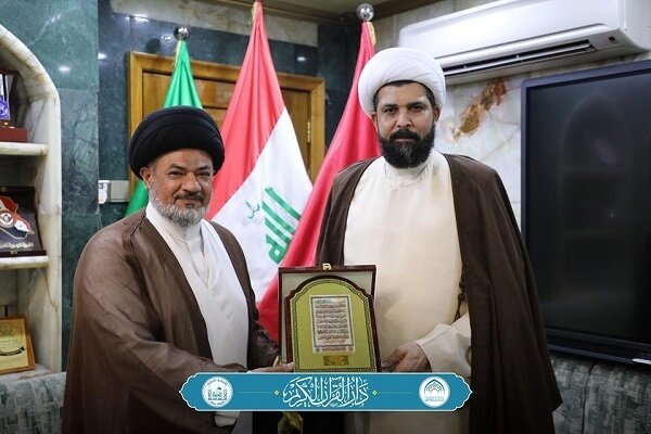 Ramadan Quran reciters honored by Imam Hussein Shrine’s custodian (+Photos)
