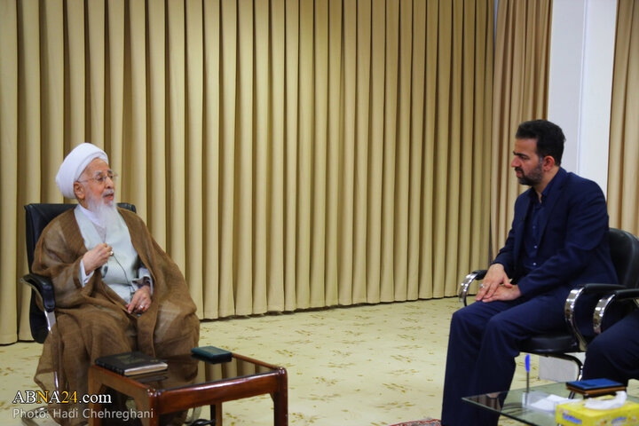 گزارش تصویری دیدار با آیت الله جوادی آملی
