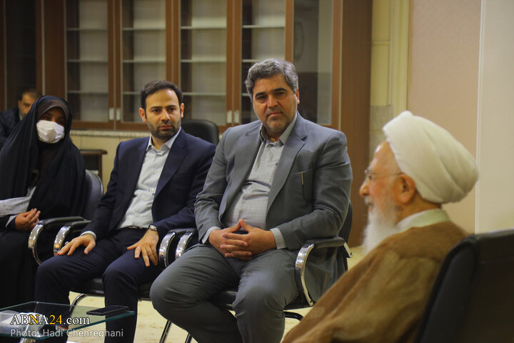گزارش تصویری دیدار با آیت الله جوادی آملی